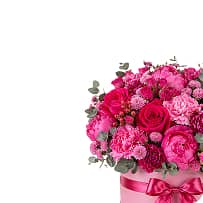 Цветы в коробке