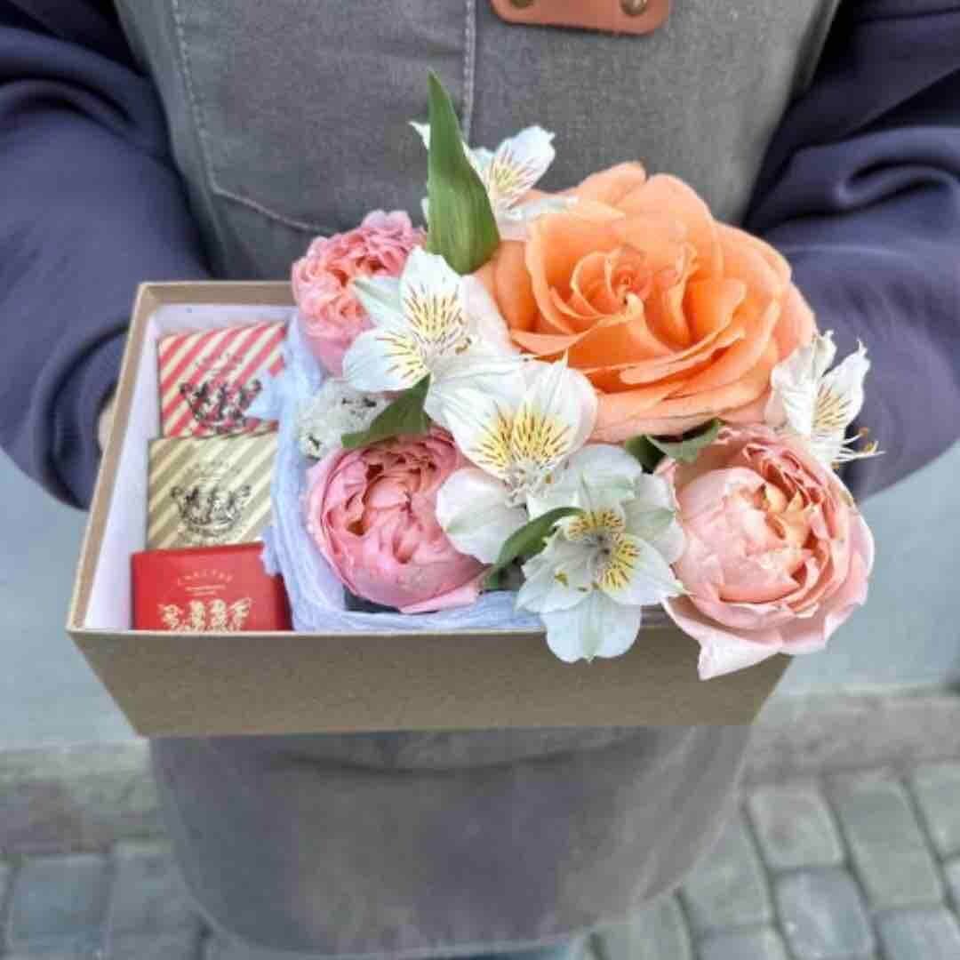 Цветочки с конфетками SENO