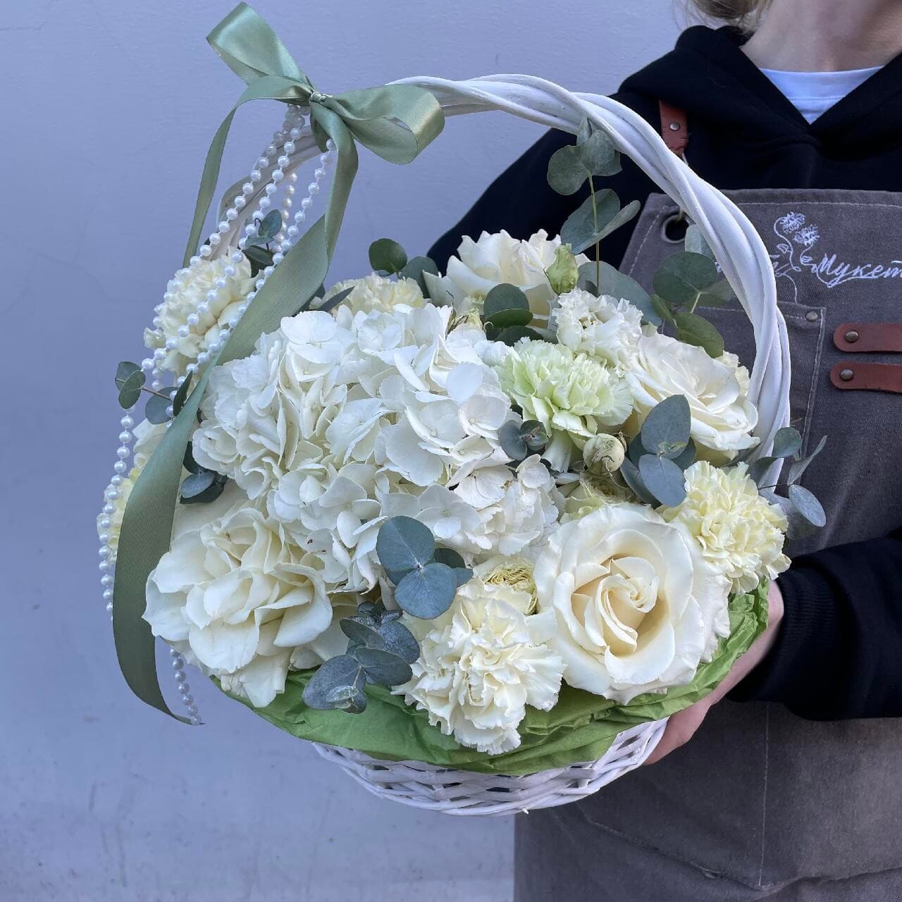 Белоснежная корзина SENO