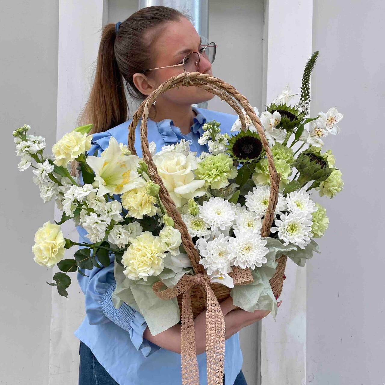Корзина летний дождь SENO