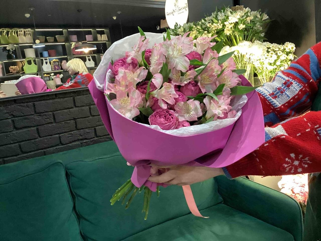 Букет 2 (копия Pink Velvet) ГРИВЦОВА