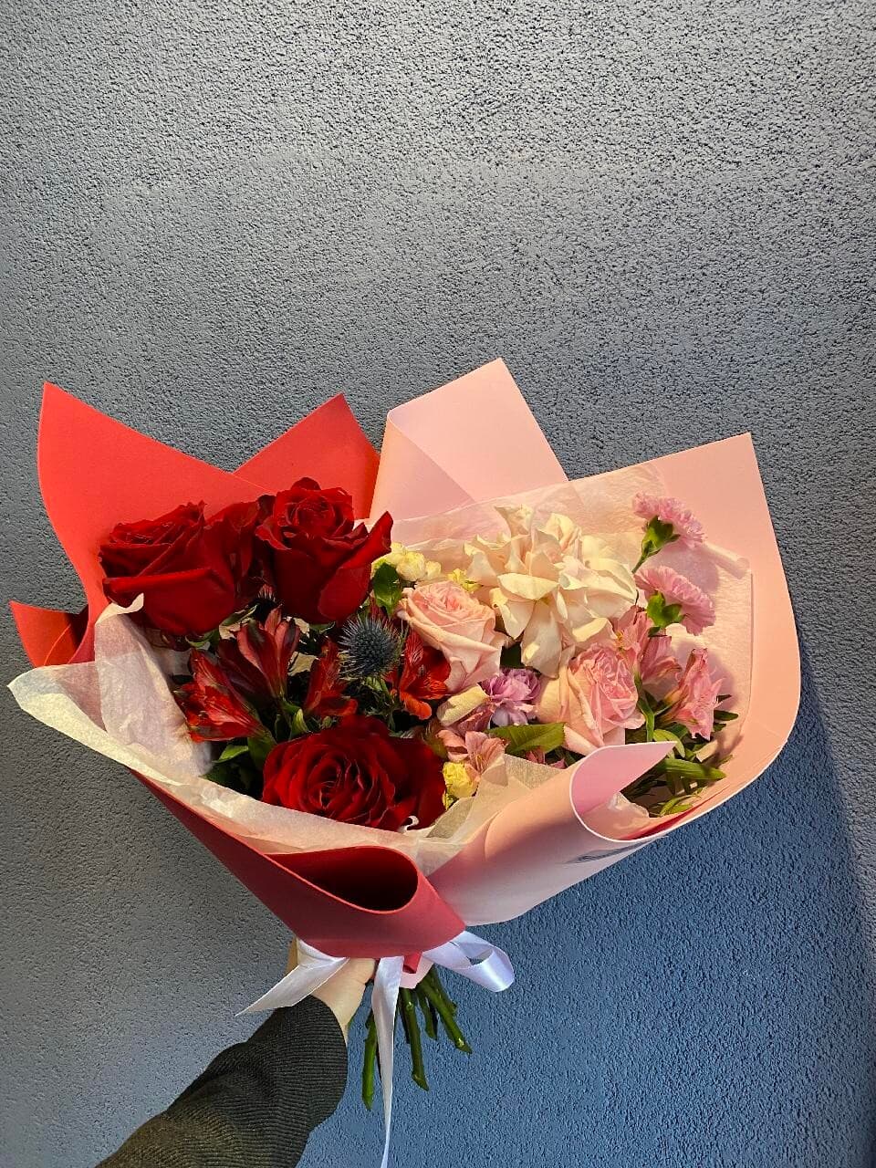 Букет «Война и любовь» КОМЕНДА