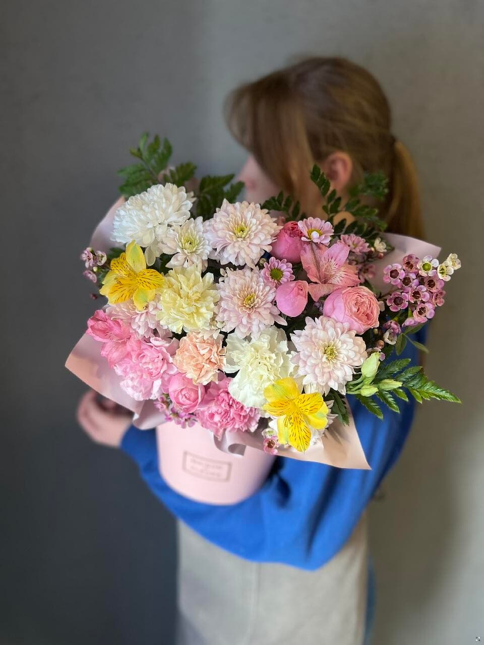 Цветы в коробке «Колибри» ДЫБЕНКО