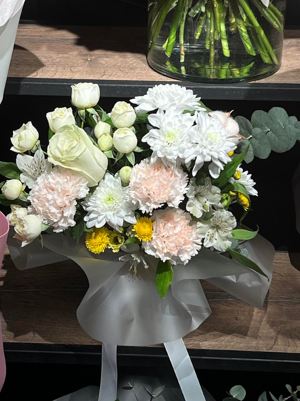 Стакан с белой лентой  ГРИВЦОВА