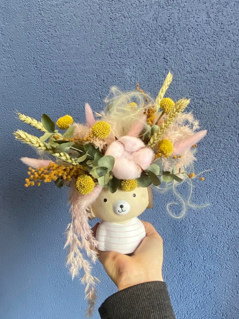 Композиция из сухоцветов «Милаш» КОМЕНДА