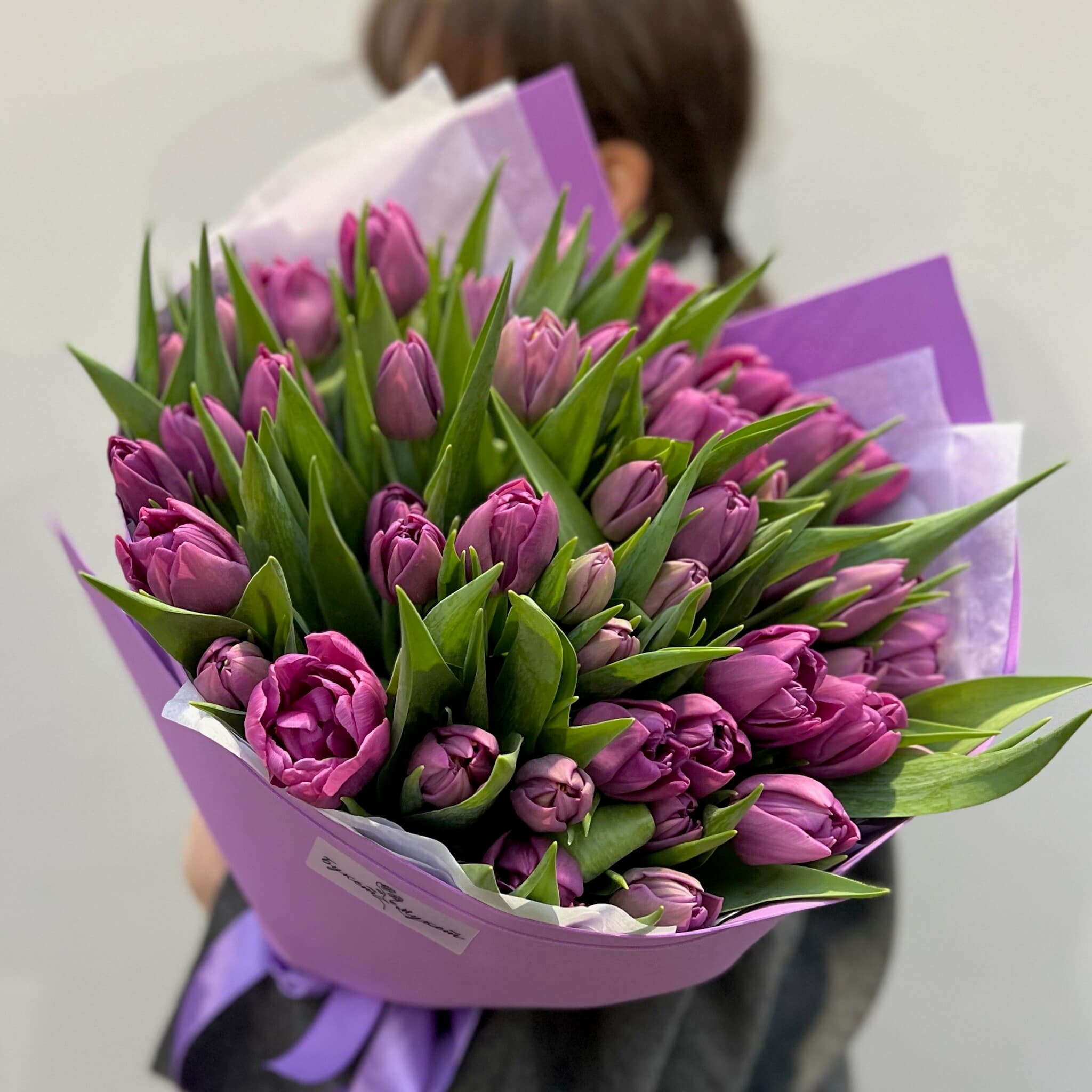 Букет «51 пионовидный тюльпан» SENO