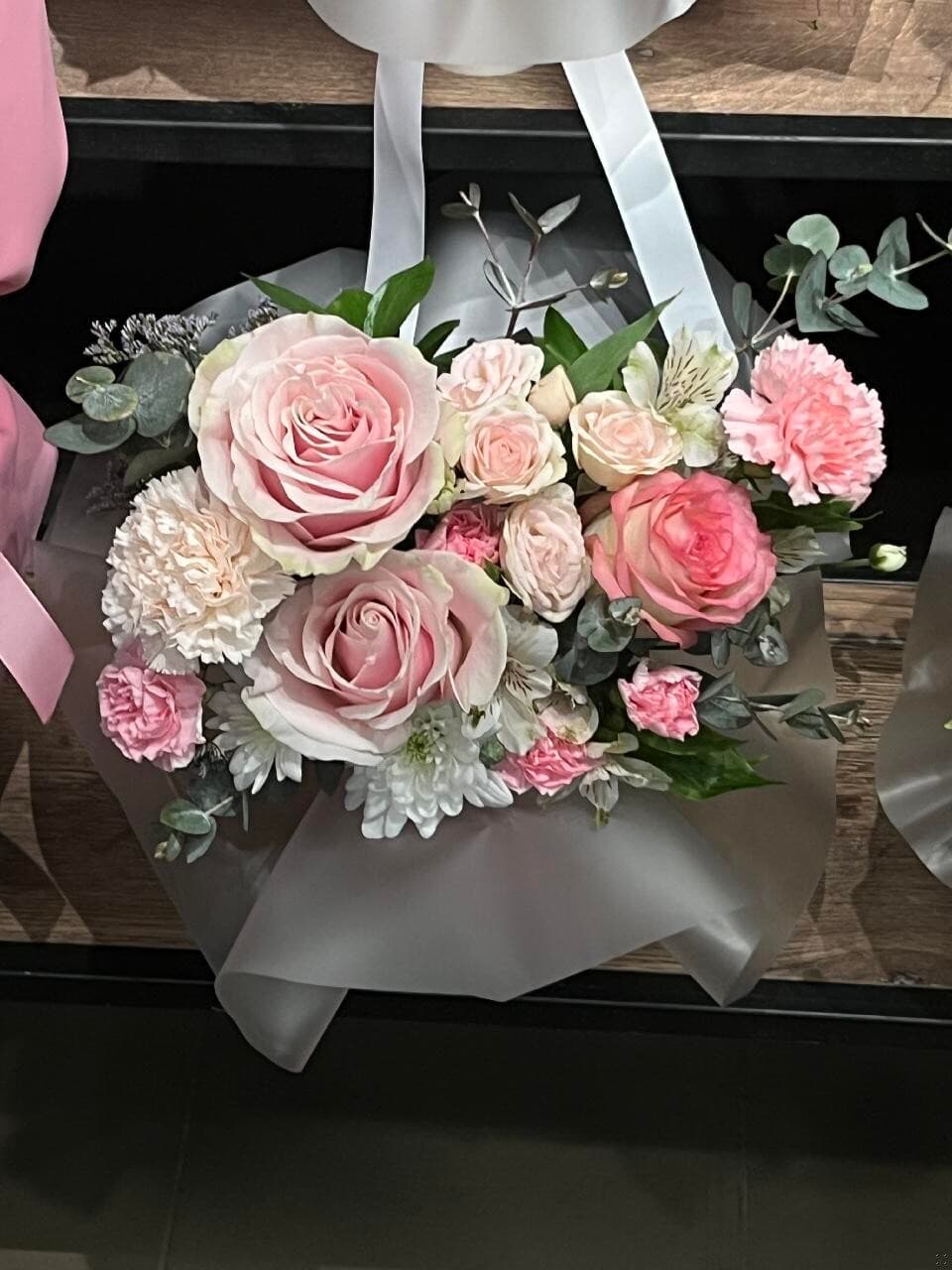 Стакан с розовой лентой  ГРИВЦОВА