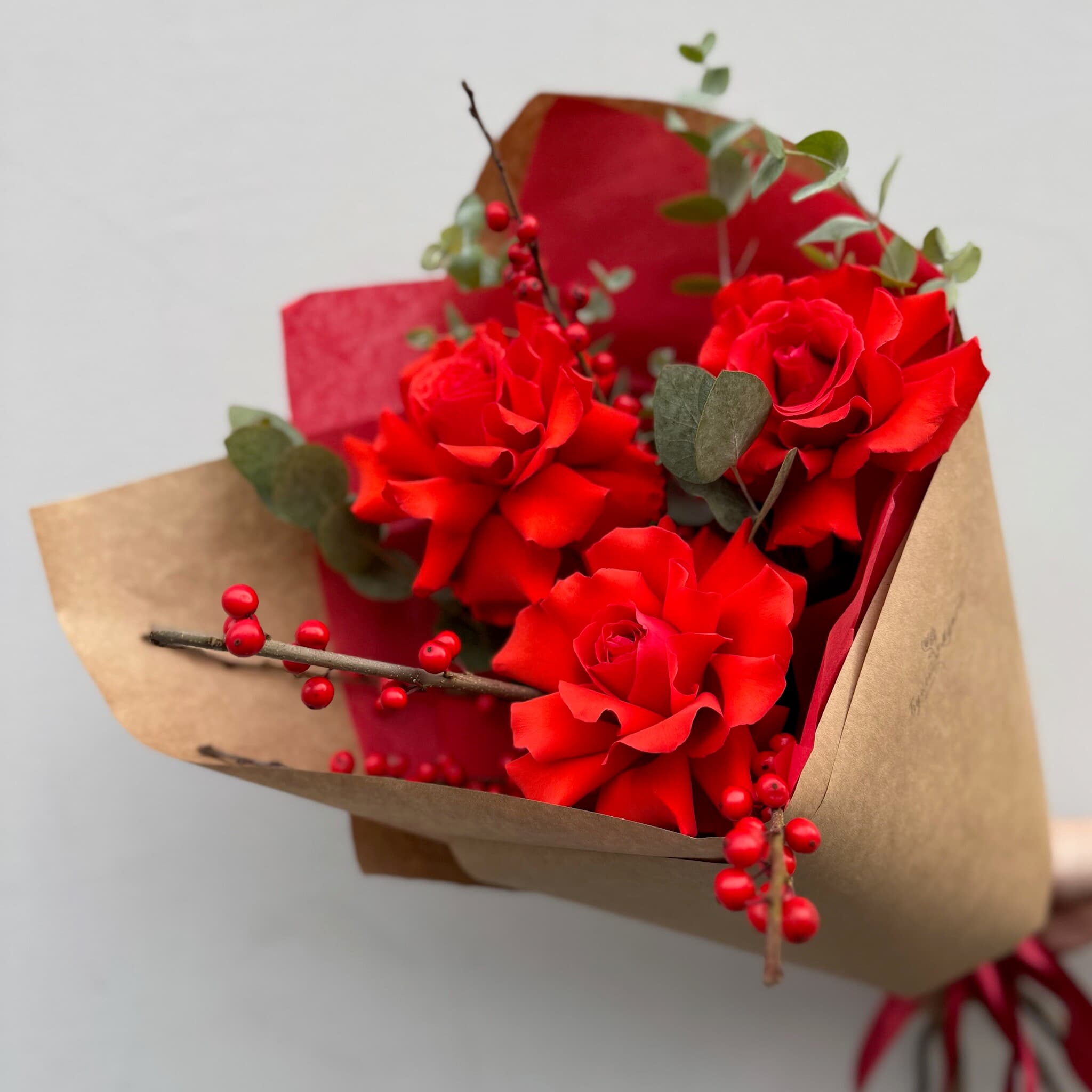 Букет «Красный октябрь» SENO, изображение 6