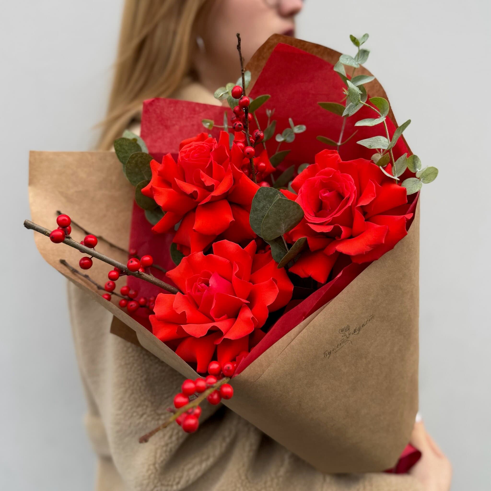 Букет «Красный октябрь» АРБАТ