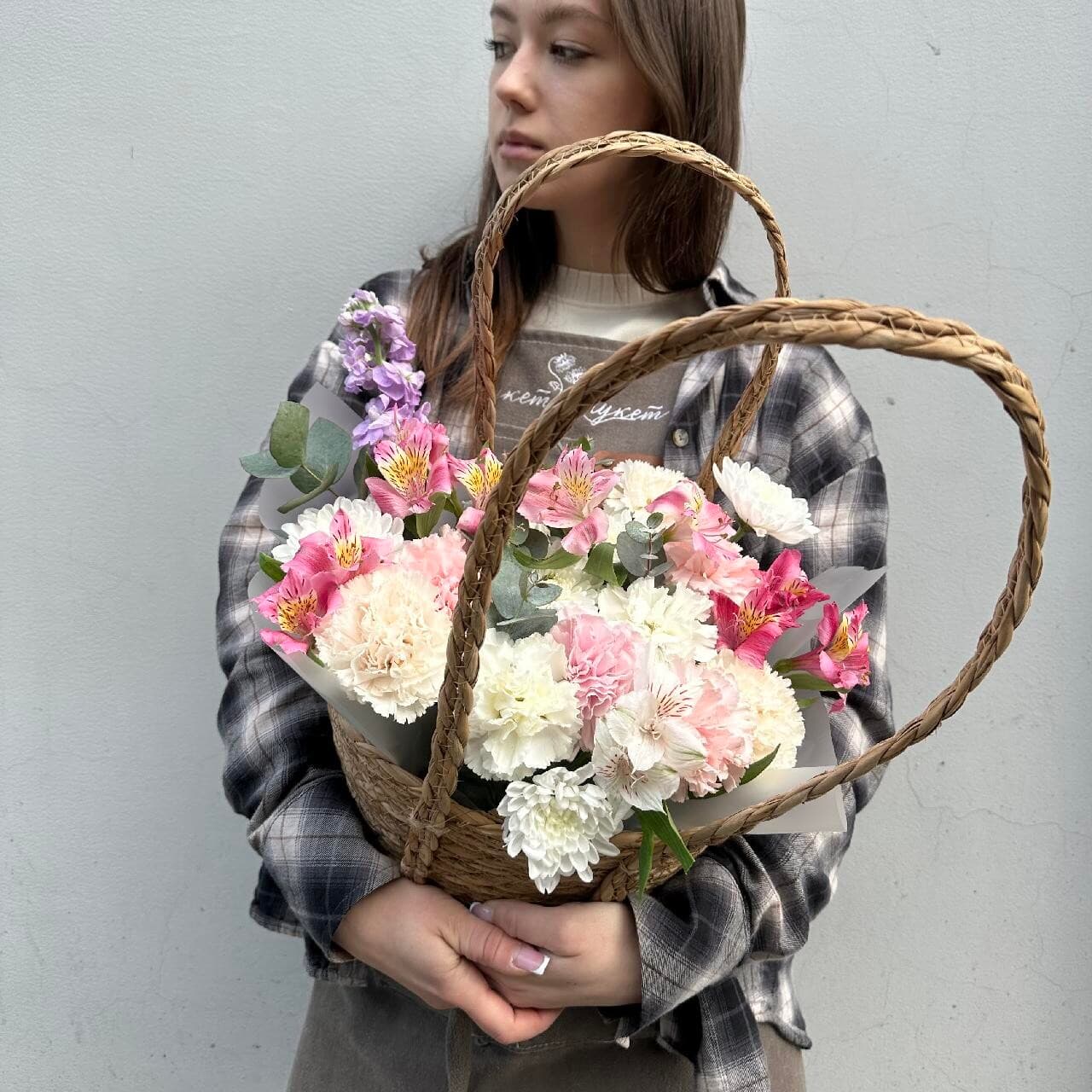 Корзина с маттиолой SENO