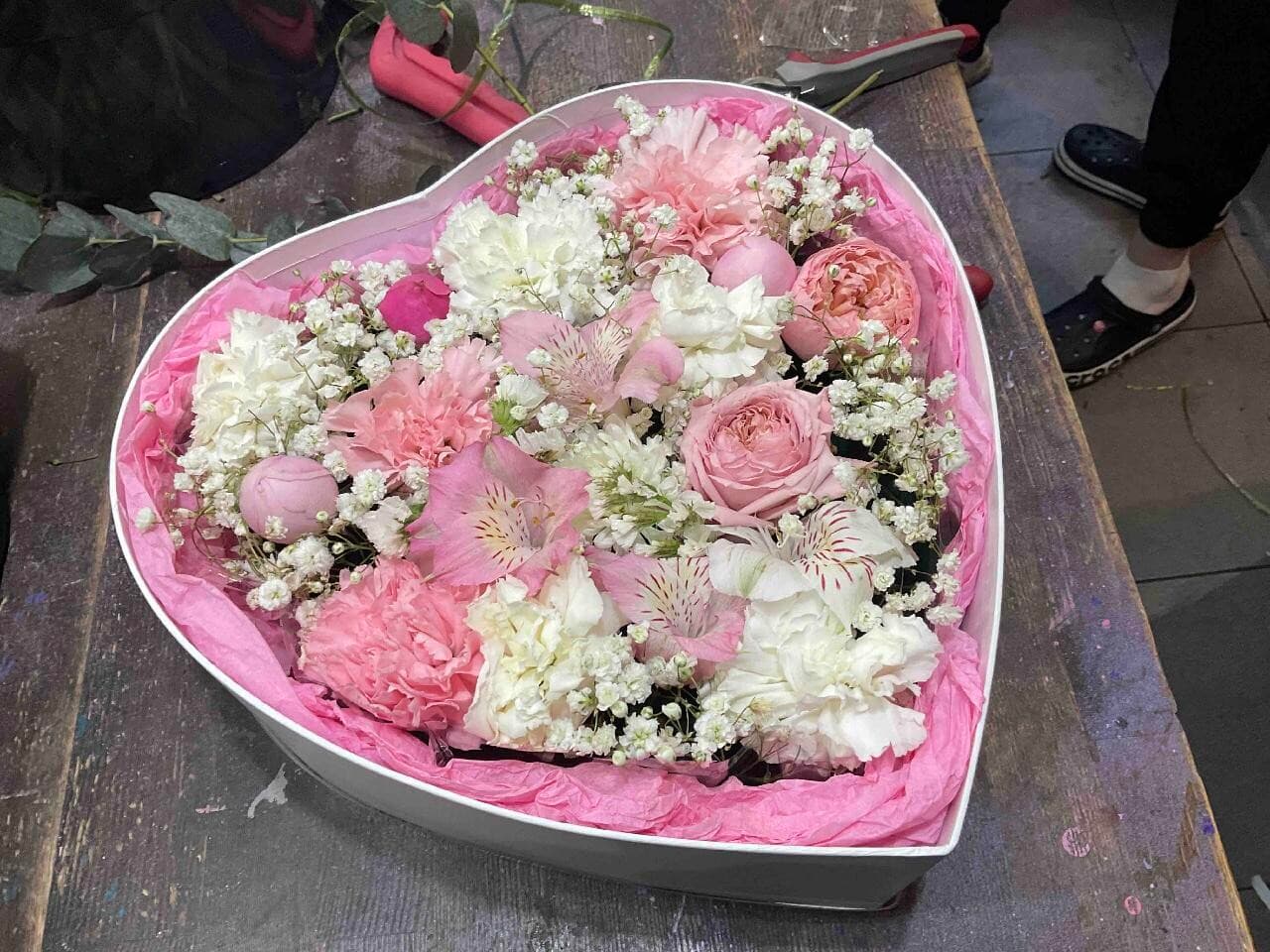 Сердце розовое SENO