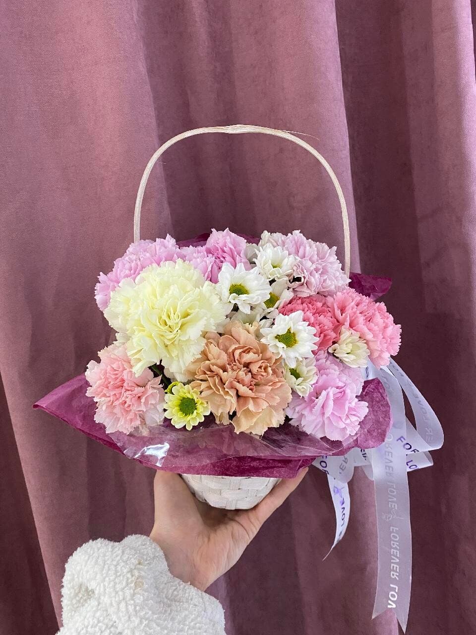 Цветочная корзина ПИК